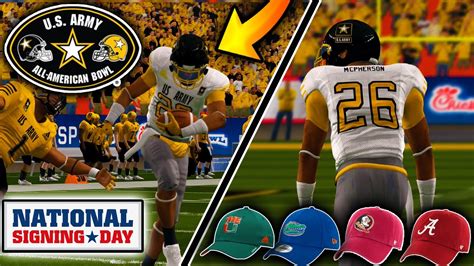 Iron Man J Mac Breaks An Army All American Game Record Ncaa 14 Rtg