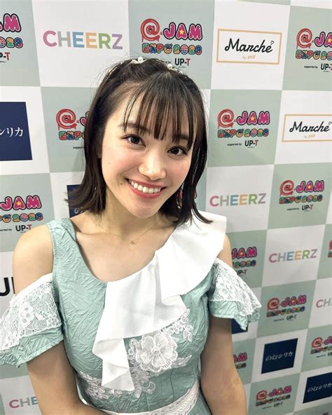 中崎花音さんのインスタグラム写真 中崎花音instagram 「アットジャム、ありがとうございました 再びこうして横浜アリーナに戻ってくることができて嬉しいです☺️ 前回とは衣装も髪型も