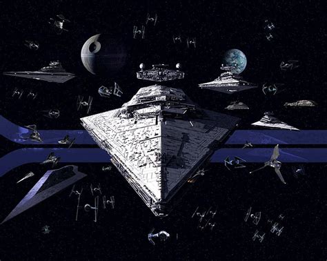 Hd Wallpaper Star Wars Star Destroyer Tie Fighter Wallpaper Flare