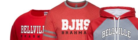 Bellville Junior High School Brahmas Apparel Store Prep Sportswear