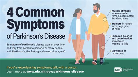 4 Common Symptoms of Parkinson's Disease | National Institute on Aging