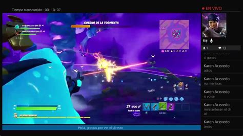 Directo Fortnite Rey De Tormenta YouTube