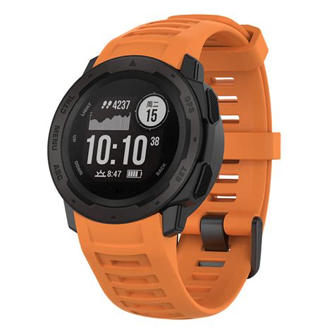 Garmin Instinct 1 2 Siliconen Bandje Oranje Smartwatchbanden Nl