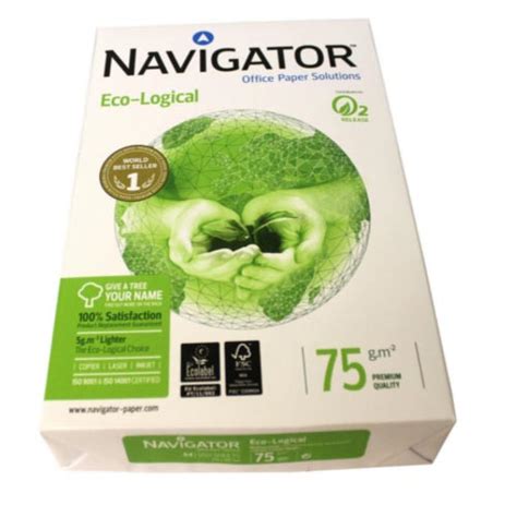 Navigator Eco Logical Paper A4 75gsm Hunt Office Ireland