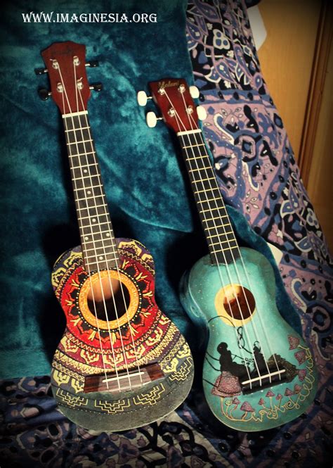 Ukulele Art Ukulele Chords Ukelele Painted Ukulele Instruments Art