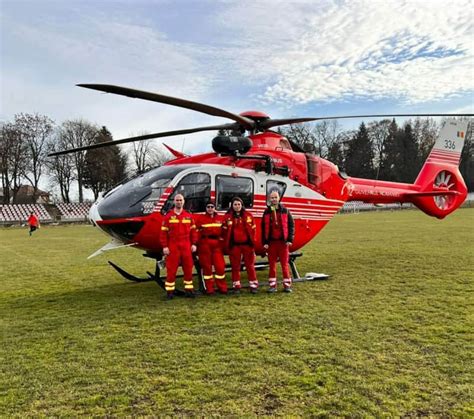 Foto Prima Misiune De Salvare A Punctului De Operare Aeromedical