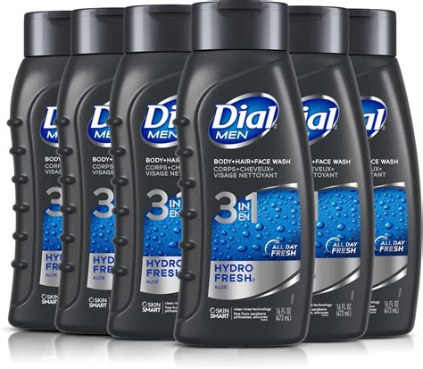 Amazon Dial Men 3in1 Body Hair And Face Wash Ultimate Clean 32