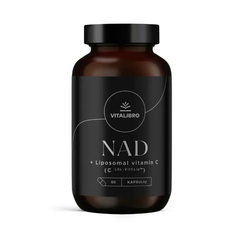 NAD Liposominis Vitaminas C VitaLibro