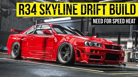 R34 Skyline Drift Build Need For Speed Heat Youtube