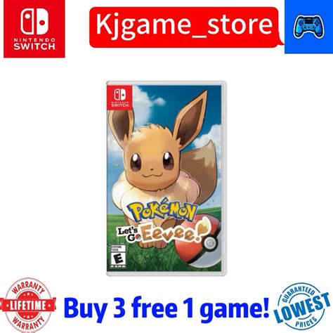 Nintendo Switch Pokemon Let S Go Eevee Digital Download Shopee Malaysia