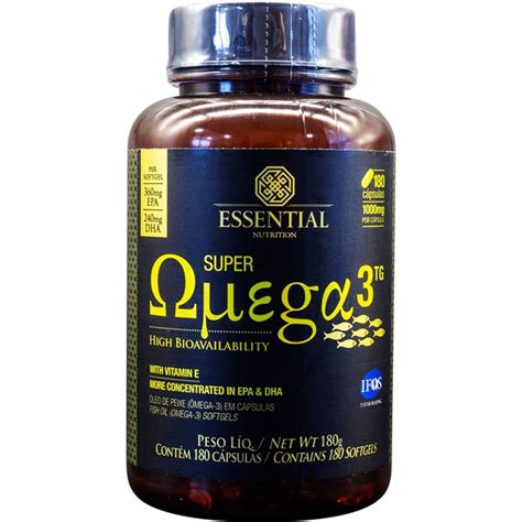 Omega 3 180 Cps Essential Essential Nutrition