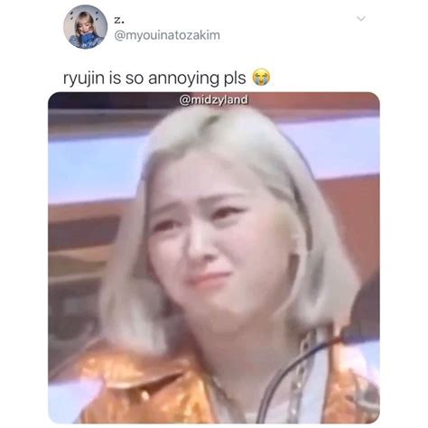 𝑰𝑻𝒁𝒀 𝑴𝑬𝑴𝑬𝑺 ⁵s Instagram post okay but ryujin is the kind of friend