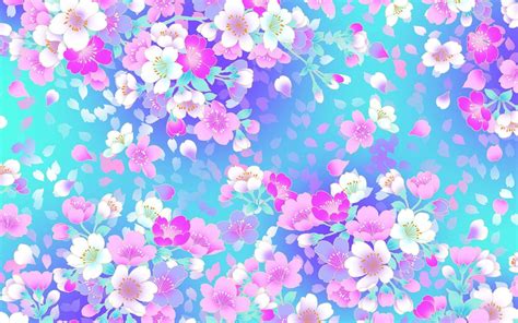 Download A Vibrant Purple Floral Background With Beautiful Petals In