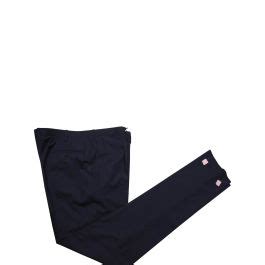 Kiton Blue Wool Pants Isuit