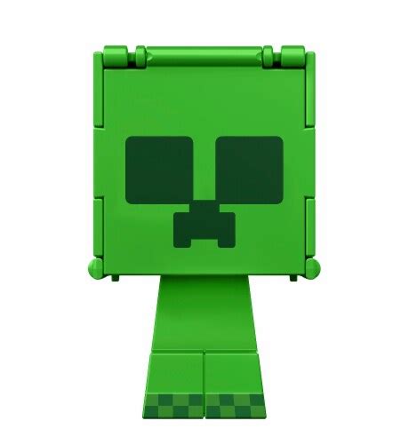 Minecraft Flippin Figs Creeper Charged Creeper Action Figure 1 Ct