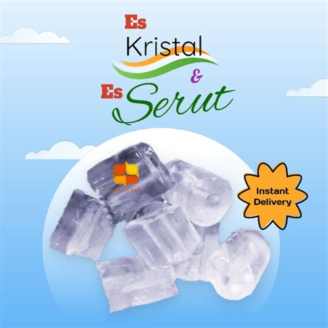 Jual Es Batu Kristal Es Batu Serut Kg Shopee Indonesia