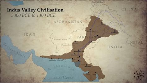 Indus Valley Civilization Indus Valley Civilization Map History