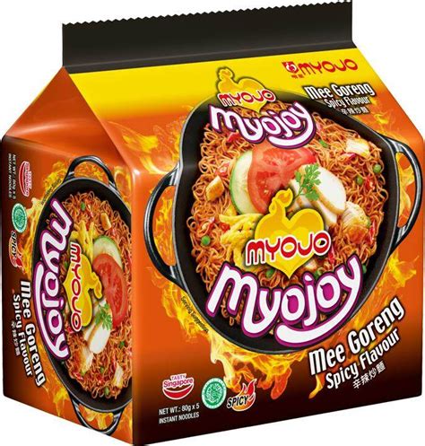 Myojo Instant Noodles Mee Goreng Spicy Flv 80g X 5 Pkts Lazada