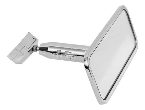 Espelho Interno Retangular Billet Flames ORIGINAL HOT ROD l PEÇA DE CARROS ANTIGOS