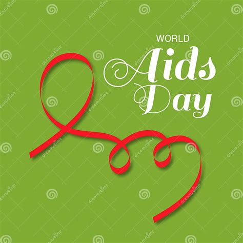 World Aids Day Awareness Concept Stock Illustration Illustration Of Offer Label 132510597