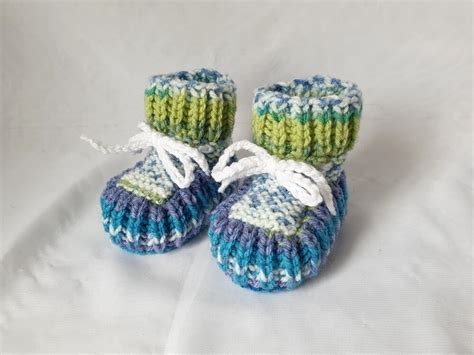 Strickanleitung Baby Schuhe Ohne Nadelspiel Cm