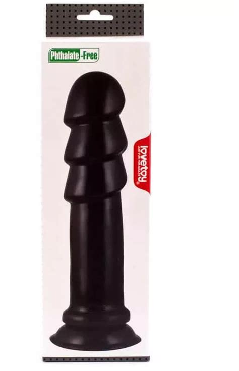 Dop Anal Lovetoy King Sized Anal Ripples Negru Grosime 6 6 Cm Lungime 28 5 Cm Cel Ro