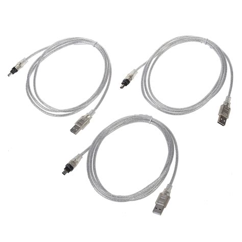 X M Usb To Ieee Pin Firewire Cable In Data Cables From