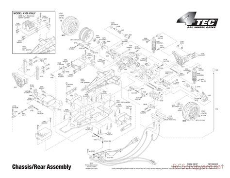 Traxxas Exploded Views 4 Tec Xl 1 4306 • Rcscrapyard Radio Controlled Model Archive