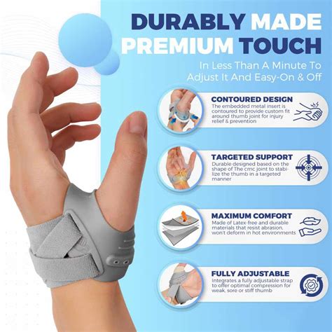 CMC Thumb Brace for Osteoarthritis CMC Joint Pain – Ober Health