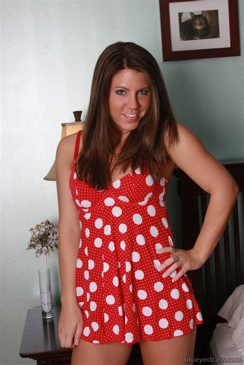 Pictures Of Blueyed Cass Teasing In A Polka Dot Dress Porn Pictures XXX Photos Sex Images