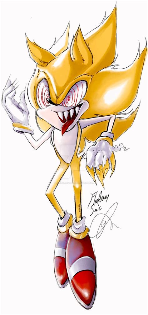 Fleetway SuperSonic by kennaknight6 on DeviantArt