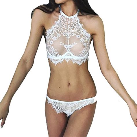 Wolfleague Sexy Lingerie Femmes Sous V Tements Dentelle Fleurs