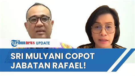 Menkeu Sri Mulyani Copot Jabatan Rafael Alun Trisambodo Buntut Anaknya