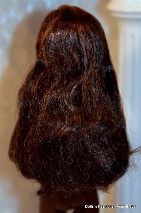 Gorgeous Goddess Aa African Model Muse Barbie Doll Dark Brunette Highlights Nude