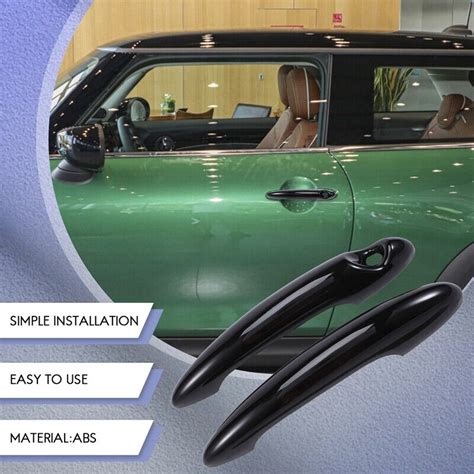 Pcs Abs Black Door Handle Cover For S R R R B I Ebay