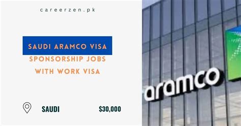 Saudi Aramco Visa Sponsorship Jobs With Work Visa