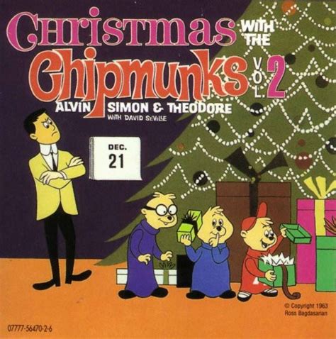 The Chipmunks - Christmas With The Chipmunks Vol. 2 (White Vinyl ...