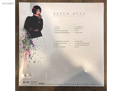 Sezen Aksu Biraz Pop Biraz Sezen Lp Müzik Plakları Alışverişte İlk