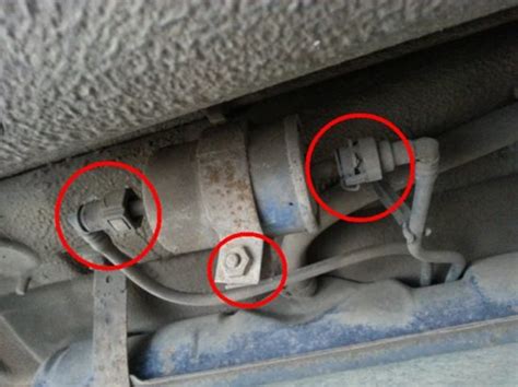 Топливный фильтр на ВАЗ 2115: где находится, замена