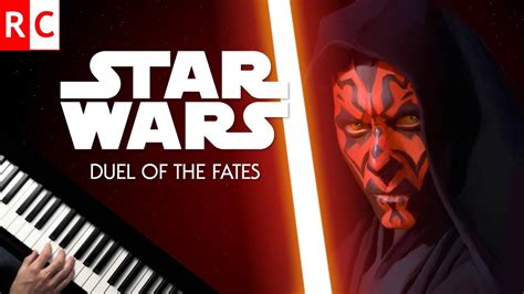 Duel Of The Fates Darth Maul Theme Piano Cover Star Wars Youtube