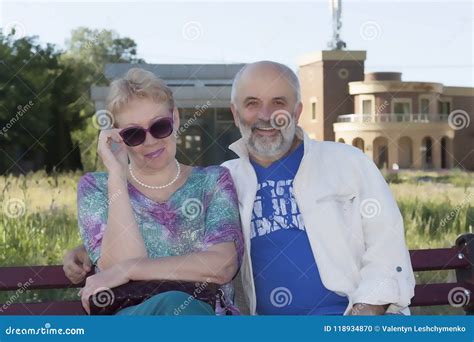 A Married Couple Is Of Mature Age Stock Photo Image Of Face Woman 118934870