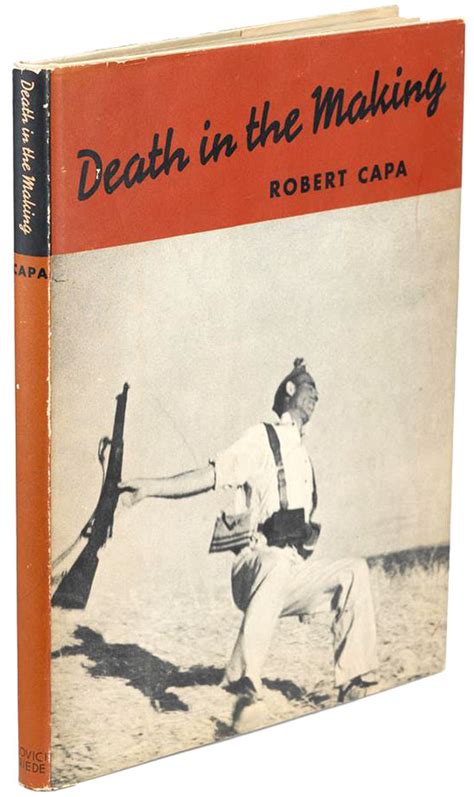 Death in the Making by CAPA, Robert. Gerda Taro: Fine Hardcover (1938 ...