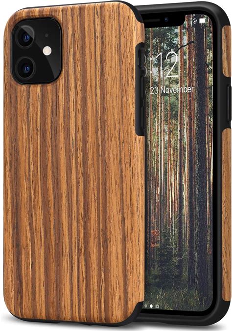 Amazon Tendlin Compatible With Iphone Pro Case Wood Grain With