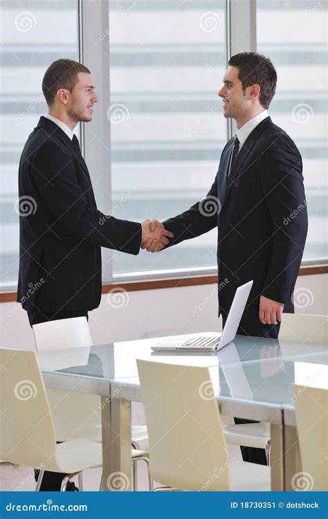 Handshake On Business Meeting Stock Image Image 18730351