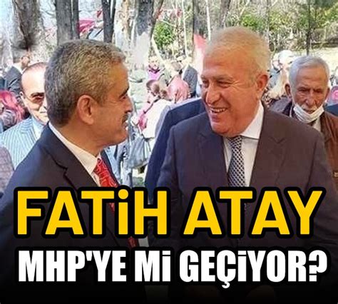 CHPli Fatih Atay MHP ye mi geçiyor Aydın Haber Son Dakika Aydın