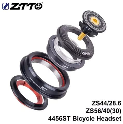 Tazas de Dirección ZTTO Tapered ZS56 44mm Semi integrada Rodajes