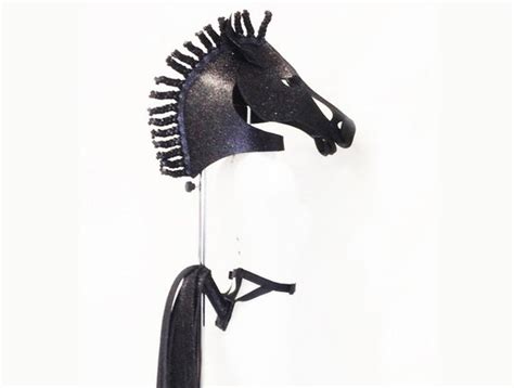 Horse Costume Head & Tail Set. Black Beauty. For men women