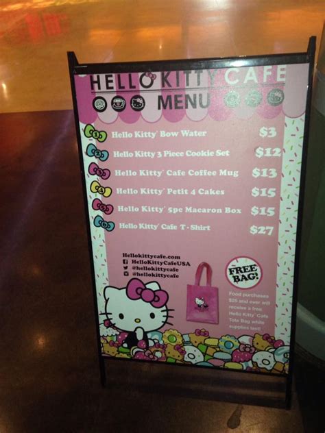 [Outings with Ai] Hello Kitty Cafe Truck Menu by The-Geek-In-Pink on ...