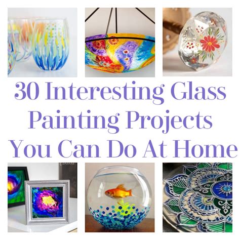 glass painting ideas  living room