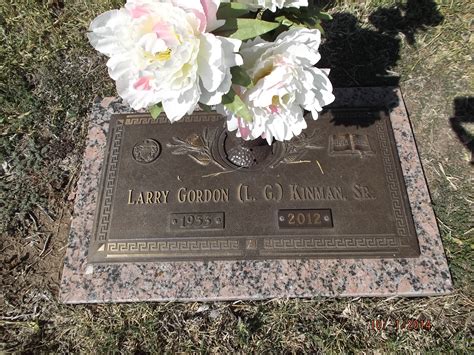 Larry Gordon L G Kinman Sr Find A Grave Memorial